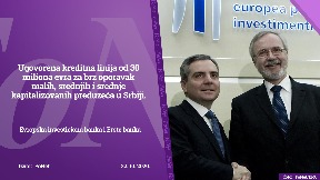 Kreditna linija od 30 miliona evra